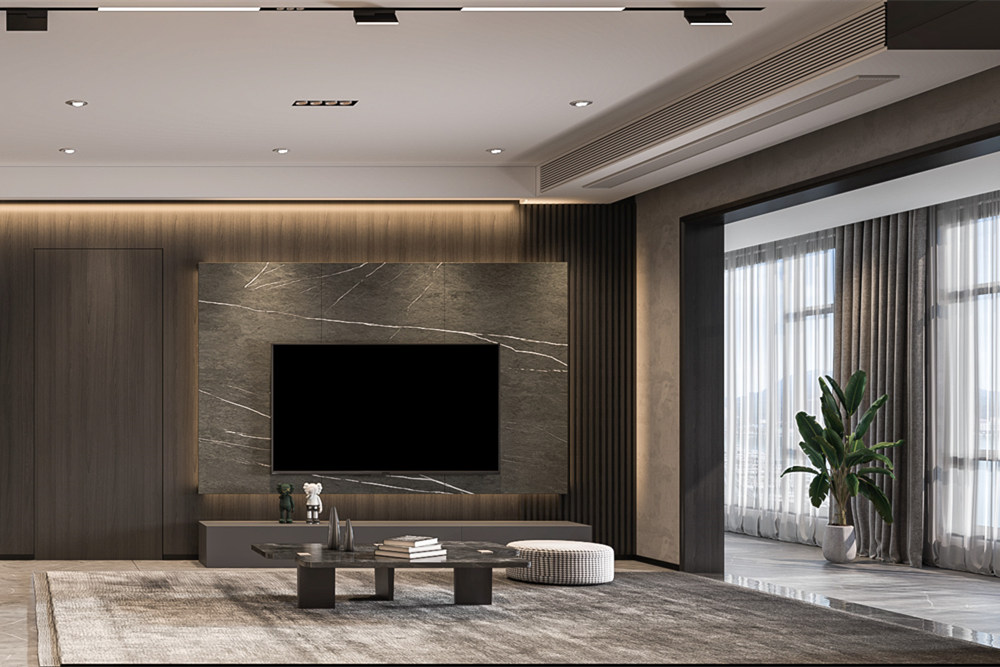 連云港市大陸橋國(guó)際商務(wù)大廈現(xiàn)代簡(jiǎn)約風(fēng)格三居室裝修案例