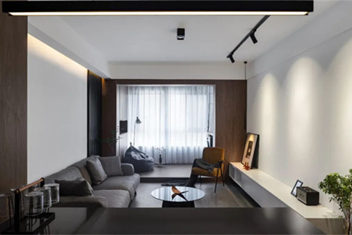 德陽市10號家苑現代簡約風格三居室裝修案例