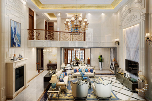 茂名市碧桂園&middot;公園壹號歐式風(fēng)格別墅裝修案例