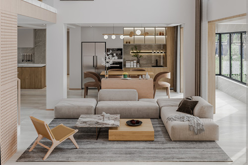 淮安市杰人樓現(xiàn)代簡約風(fēng)格別墅裝修案例