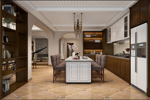 ?？?01平米以上新中式風格鴻洲江山裝修設計效果圖