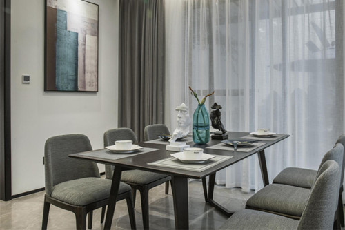 ?？谑泻？谌A潤中心現(xiàn)代簡約風(fēng)格別墅裝修案例