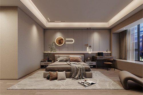 揭陽市博雅苑A區(qū)輕奢風(fēng)格平層裝修案例