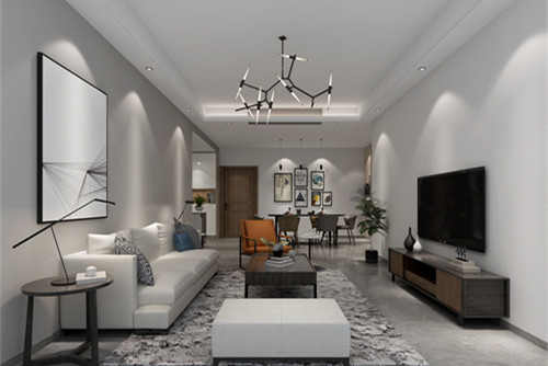 惠州市碧桂園竹溪山境花園現(xiàn)代簡約風(fēng)格三居室裝修案例