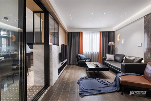 常州市華潤(rùn)國(guó)際社區(qū)&middot;幸福里商鋪現(xiàn)代簡(jiǎn)約風(fēng)格三居室裝修案例