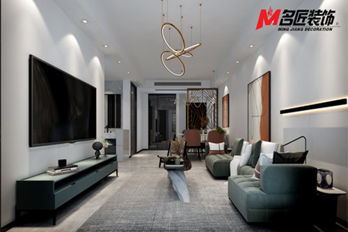 臺州市北山菜場邊現(xiàn)代簡約風(fēng)格二居室裝修案例