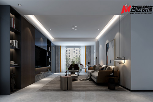 臺(tái)州市濱海灣花苑現(xiàn)代簡(jiǎn)約風(fēng)格三居室裝修案例