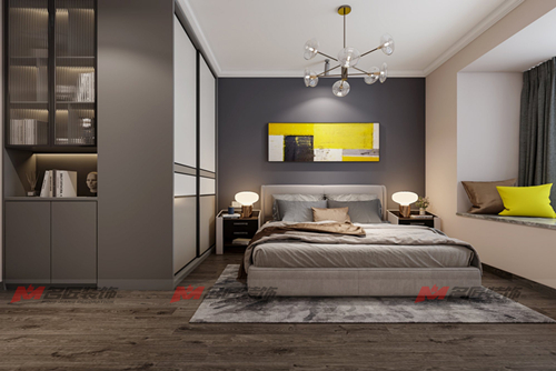 泉州市保利天匯現(xiàn)代簡(jiǎn)約風(fēng)格三居室裝修案例