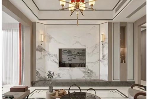 揭陽市博雅苑D區(qū)新中式風格平層裝修案例