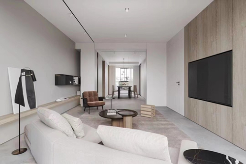 江門市方直瓏湖灣現(xiàn)代簡(jiǎn)約風(fēng)格四居室裝修案例