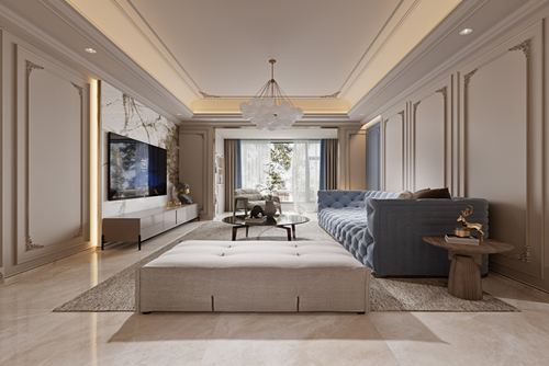 江門市東成家園現(xiàn)代簡約風(fēng)格三居室裝修案例