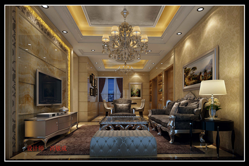 茂名市保險(xiǎn)局住宅樓新中式風(fēng)格別墅裝修案例