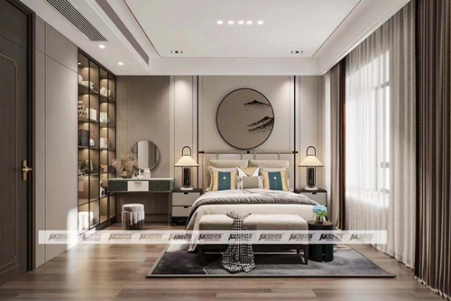 衢州市濱江&middot;春江月現(xiàn)代風(fēng)格四居室裝修案例