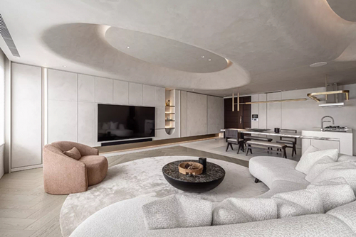 韶關(guān)市沙湖御景現(xiàn)代簡約風(fēng)格復(fù)式裝修案例