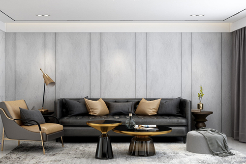 中山市凱茵又一城花漾集輕奢風格平層裝修案例