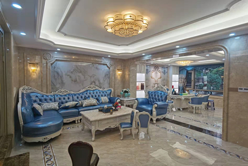 河源市東江灣江灣明珠歐式風格別墅裝修案例