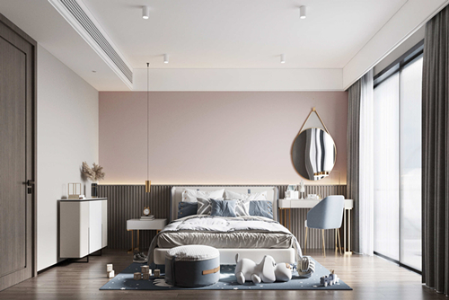 海口市和泓海棠府現(xiàn)代簡約風格別墅裝修案例