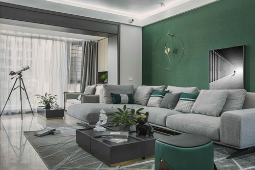 海口市誠方創(chuàng)世紀(jì)廣場現(xiàn)代簡約風(fēng)格三居室裝修案例