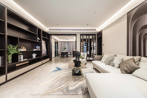 ?？谑邪埠Ｐ麓瀣F(xiàn)代簡(jiǎn)約風(fēng)格四居室裝修案例