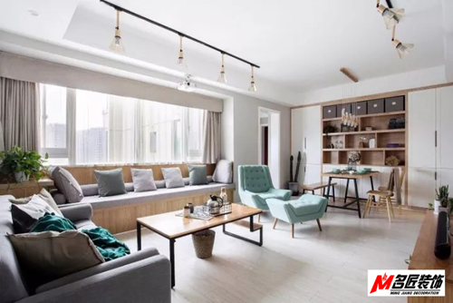 江門市花城又一村現(xiàn)代簡約風(fēng)格三居室裝修案例