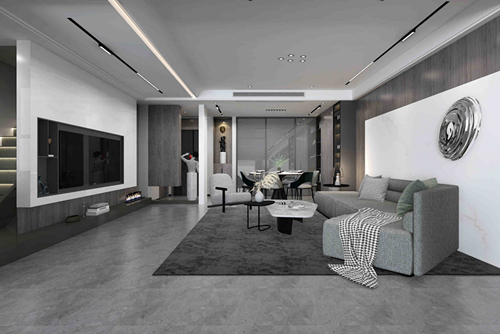 泉州市保利天匯現(xiàn)代簡(jiǎn)約風(fēng)格復(fù)式裝修案例