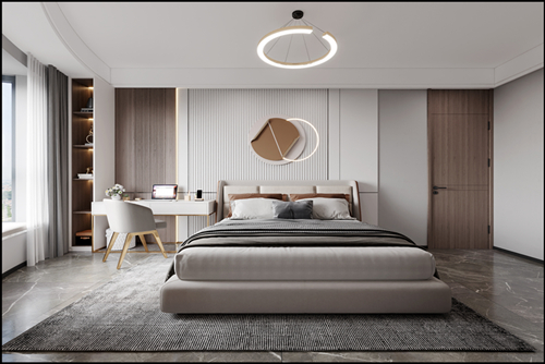 佛山市碧桂園南海悅城現(xiàn)代風格三居室裝修案例