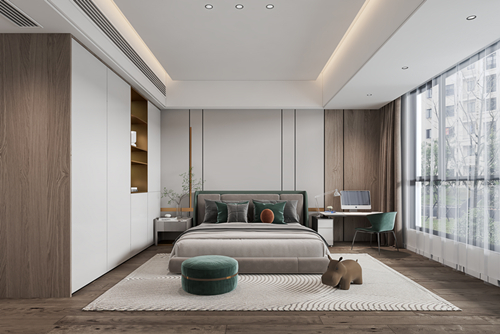 汕頭市和府現(xiàn)代風(fēng)格四居室裝修案例