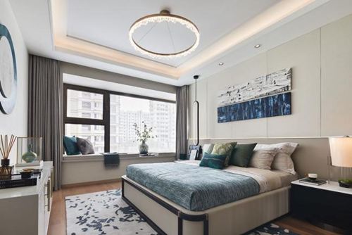 汕頭市林語(yǔ)苑新中式風(fēng)格四居室裝修案例