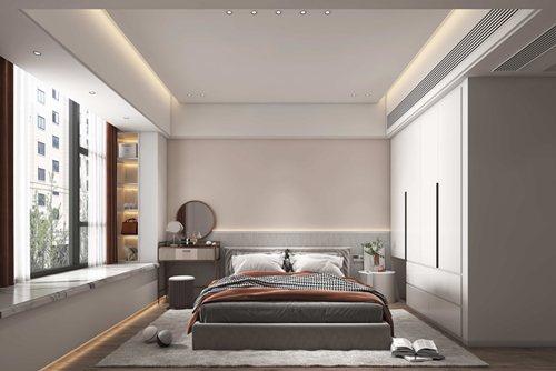 汕頭市金碧外灘灣現(xiàn)代風(fēng)格三居室裝修案例