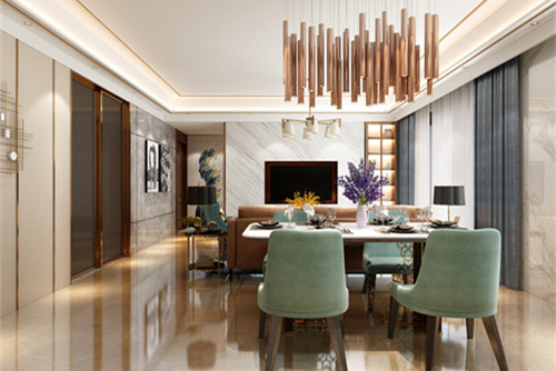 中山市雅居樂(lè)萬(wàn)象郡2期現(xiàn)代簡(jiǎn)約風(fēng)格四居室裝修案例