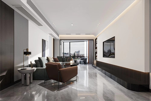 潮州市富潤軒現(xiàn)代簡約風(fēng)格四居室裝修案例