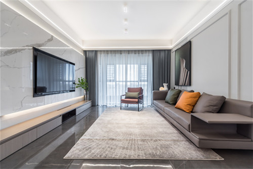 ?？谑芯G城桃李春風(fēng)現(xiàn)代簡(jiǎn)約風(fēng)格四居室裝修案例