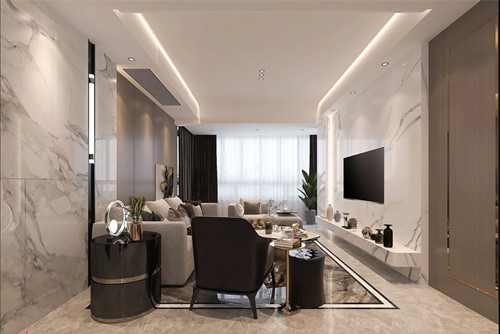 莆田市建安小區(qū)現(xiàn)代簡約風(fēng)格四居室裝修案例