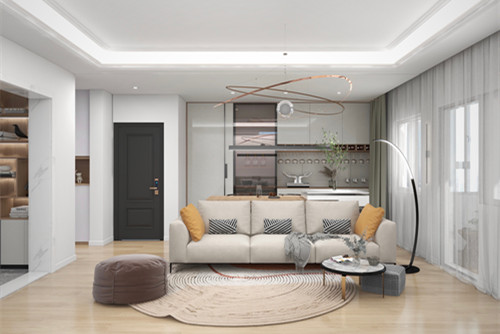 廣州市白云高爾夫花園北歐風(fēng)格二居室裝修案例