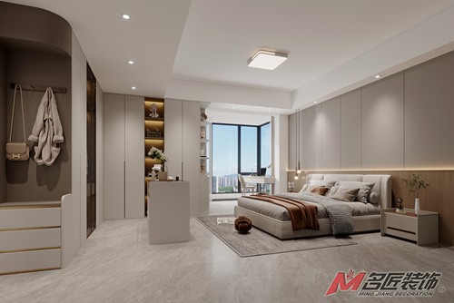 廣州市奧園恒基&middot;學苑壹號現(xiàn)代簡約風格二居室裝修案例
