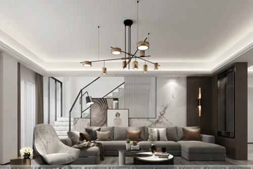 潮州市庵埠冠園現(xiàn)代簡約風(fēng)格四居室裝修案例