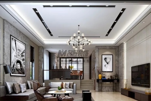 合肥市龍湖怡康&middot;湖城大境輕奢風(fēng)格平層裝修案例